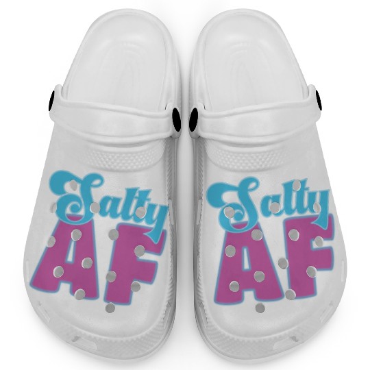 Salty AF – Bold, Beachy, and Unapologetically Chil Clogs