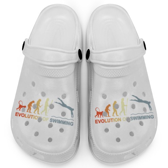 Vintage Evolution Of Swimming Clogs