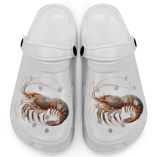 Ocean Elegance : The Grace of a Shrimp Clogs