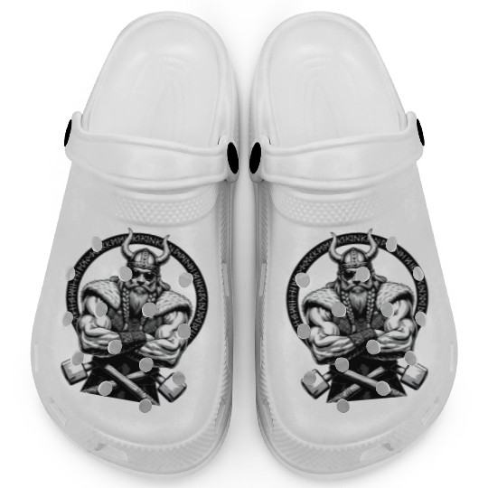 Viking Warrior Man Odin Thor Norman Walhalla Clogs