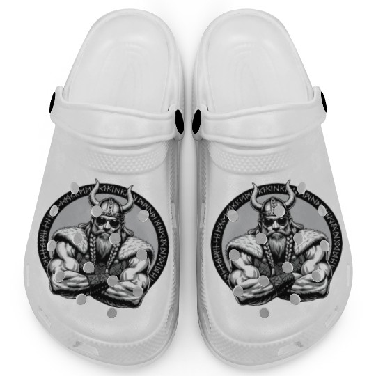 Viking Warrior Man Odin Thor Norman Walhalla Clogs