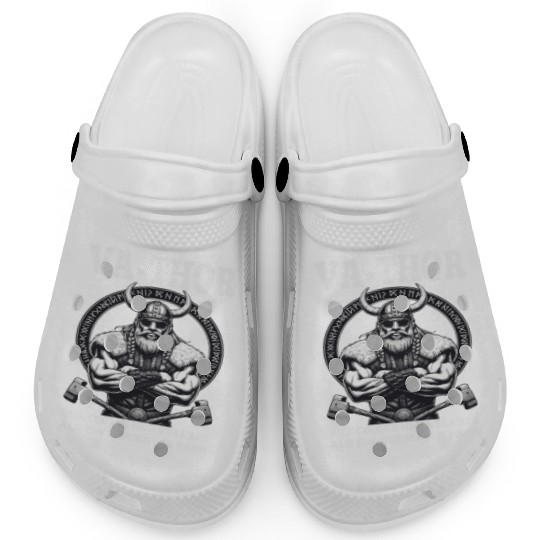 Viking Warrior Man Odin Thor Norman Walhalla Clogs