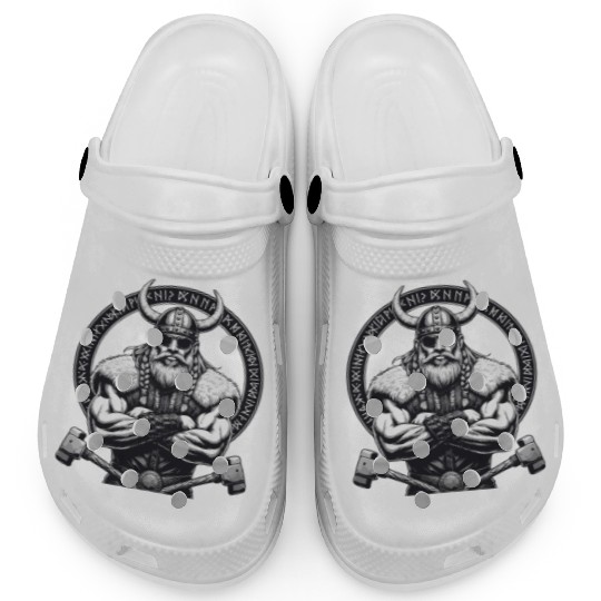 Viking Warrior Man Odin Thor Norman Walhalla Clogs