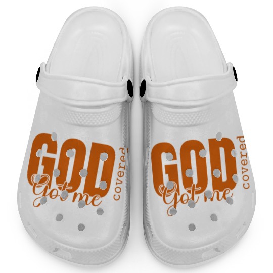 God Got Me Covered - Faith-Based Christian Apparel Clogs