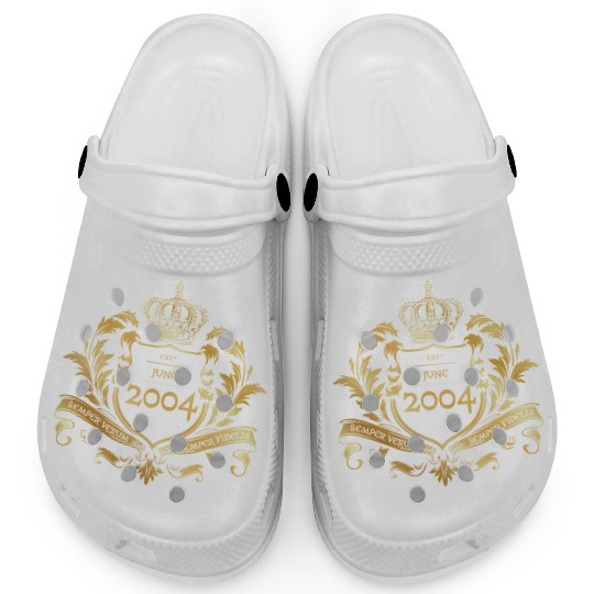 21st birthday Semper Verum - Established 06/2004 Clogs