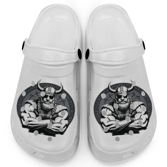 Viking Warrior Man Odin Thor Norman Walhalla Clogs