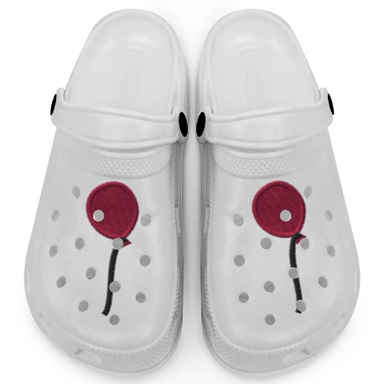 Balloon embroidered Clogs