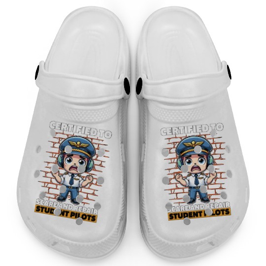 Flight Instructor Certified To Scare Pilot School Clogs