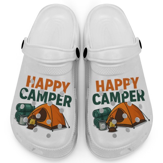 Happy Camper – Cozy Camping Vibes Clogs