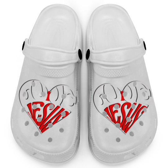 I love Jesus Clogs
