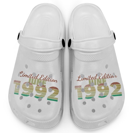 33rd birthday Limited Edition SCR 06/1992 Clogs