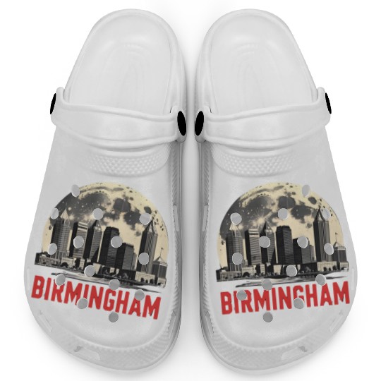 Birmingham City Albm Skyline Full Moon Clogs