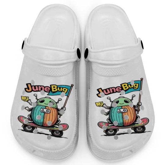 Bug Race Insect Racing Theme Clogs