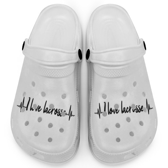 Lacrosse Player ECG Clogs