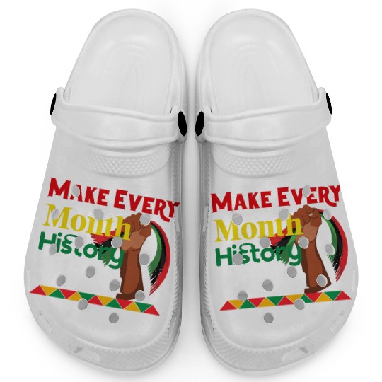 Juneteenth Make Every Month History Month Clogs