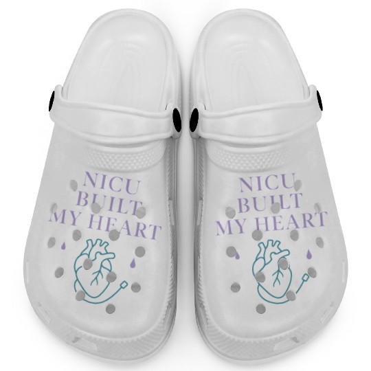 NICU Parent Pride Preemie Warrior Neonatal Clogs