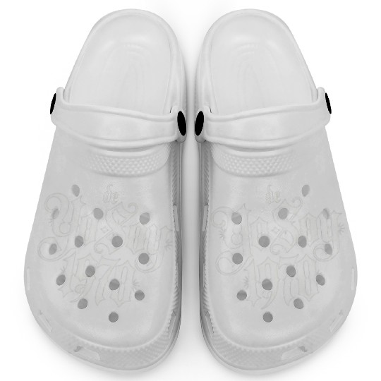 Voodoo Deity Tattoo Style Design Clogs