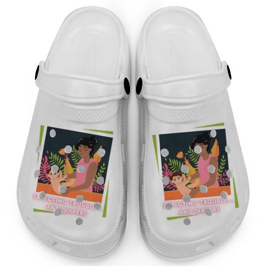 First Time Mom Vibes – Expecting Mother Clogs