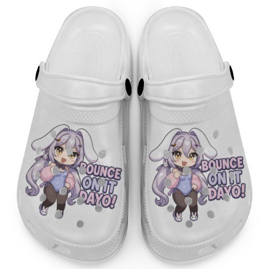 Henya the Genius Bunny Girl Bounce On It Dayo! Clogs