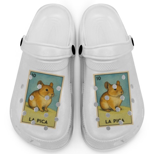 LA PICA - THE ROCK RABBIT - LA LOTERÍA Clogs