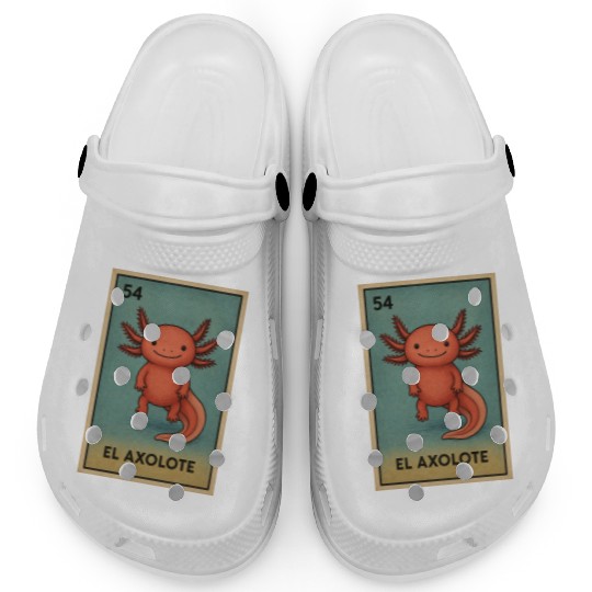 EL AXOLOTE - THE AXOLOTL - LA LOTERÍA Clogs