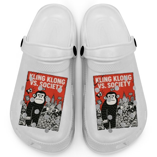 Kling Klong vs. Society – Protest Ape Clogs