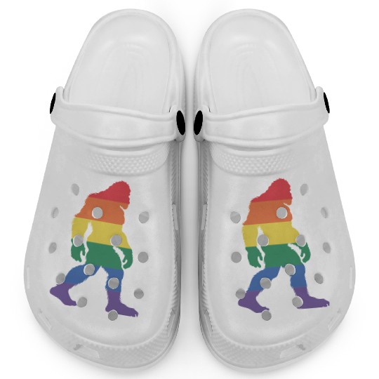 LGBT Big Foot Clogs