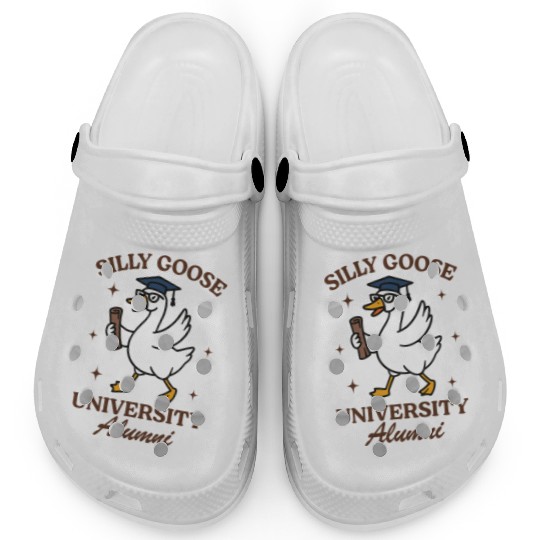Silly goose university alumni Clogs