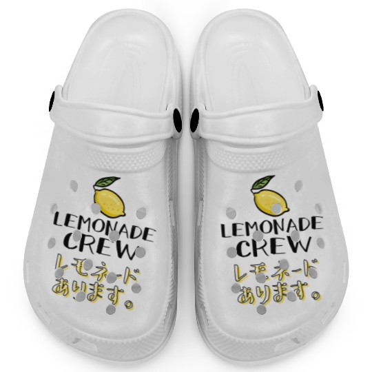 Lemonade Crew Kawaii Doodle Clogs