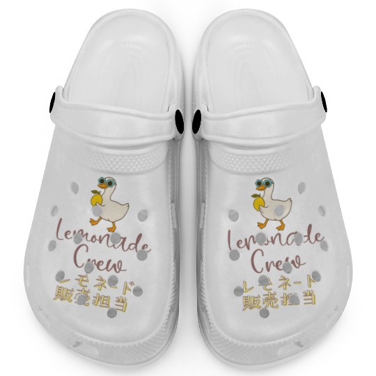 Lemonade Crew Walking Goose Clogs