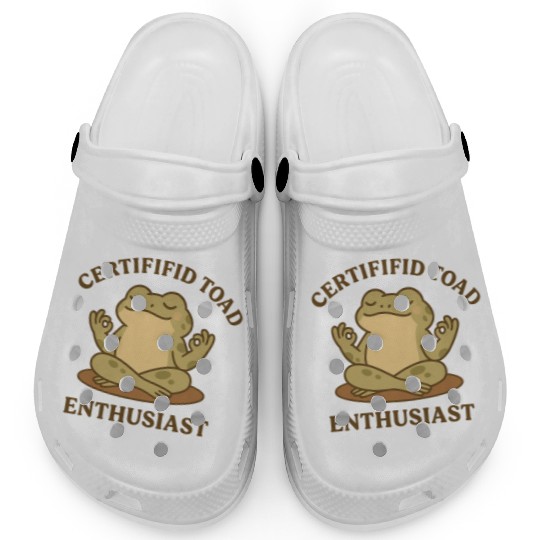 Certififid Toad Enthusiast Clogs
