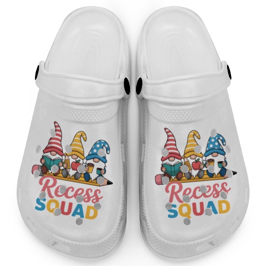 Recess Squad Teacher Para Playground Student Clogs