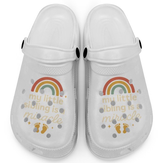 NICU Sibling Preemie Big Brother Big Sister Clogs