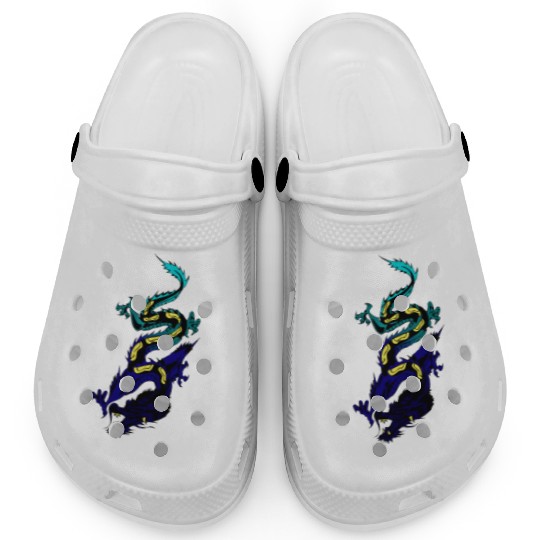 Japanese Dragon Clogs