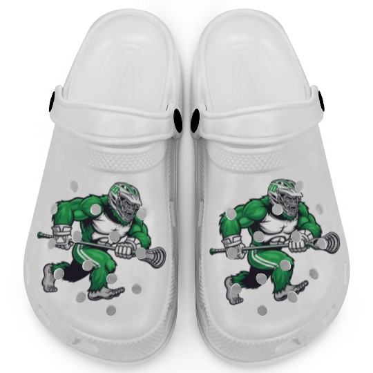 Green Bigfoot Lacrosse Clogs
