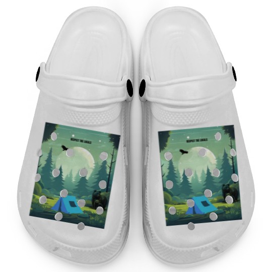 Respect the Locals – Wilderness Camping Warning Clogs