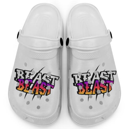 BEAST Mood Activated – Fierce Gradient Streetwear Clogs