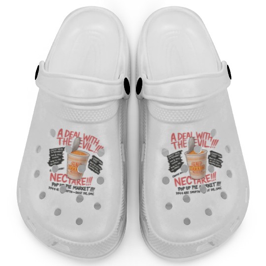 A Deal with Noodle – Cup Noodle Street Art Design Clogs