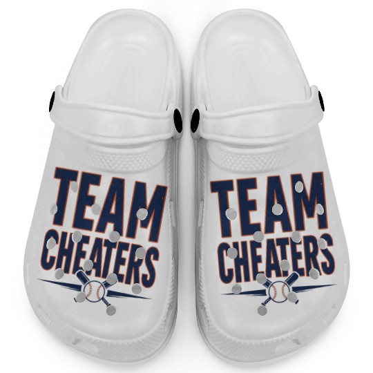 Houston Asterisks Baseball Team Cheaters Clogs