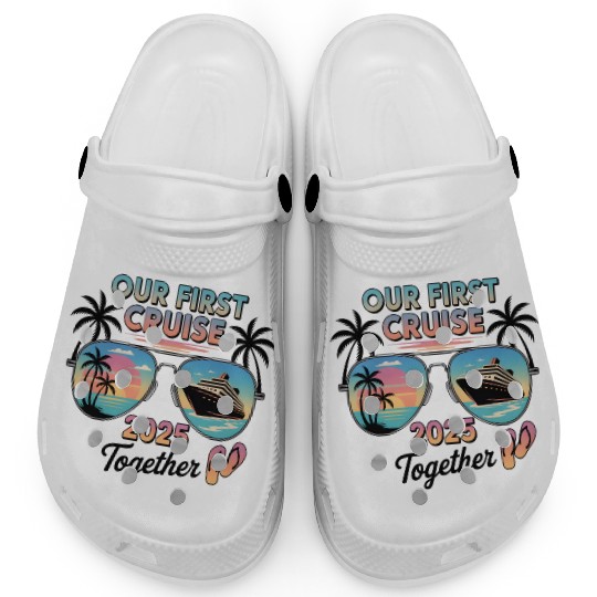 First Cruise 2025 Sunset Sunglasses Design Clogs
