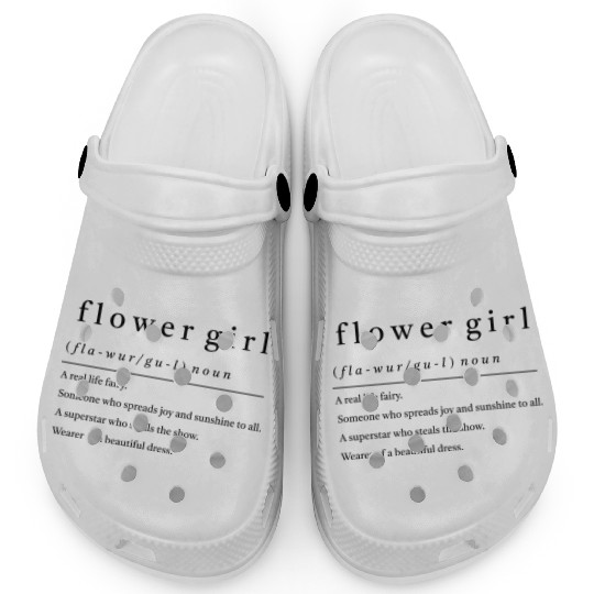 Flower Girl Definition Clogs