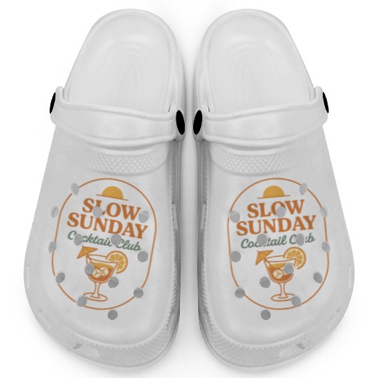 Vintage Slow Sunday Cocktail Club Clogs