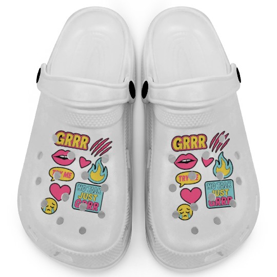Sticker Grrr – TikTok Baddie Pack Clogs