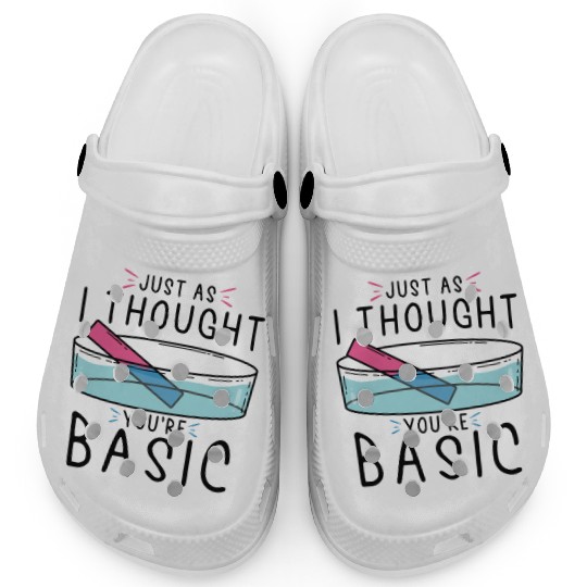 Science Joke Litmus Test Humor Clogs