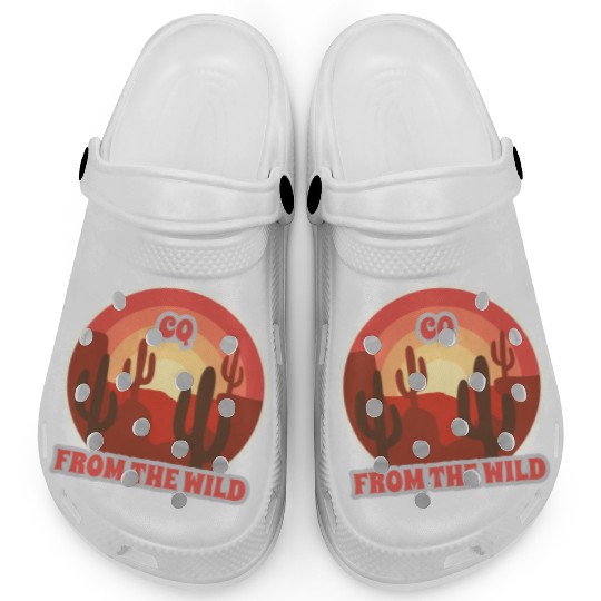 CQ FROM THE WILD Ham Radio Clogs