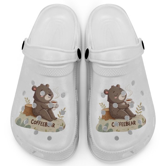 Brewster the Coffee Cub Clogs