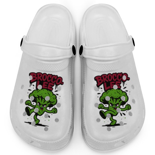 Brocco Lee – Funny Broccoli Karate Clogs
