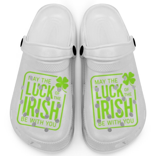 May The Luck Of The Irish Be With You Clogs