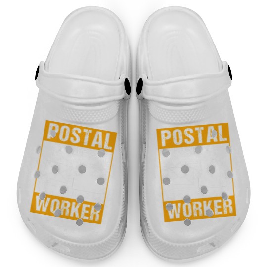 Postal Worker Mailbox Mail Carrier Clogs