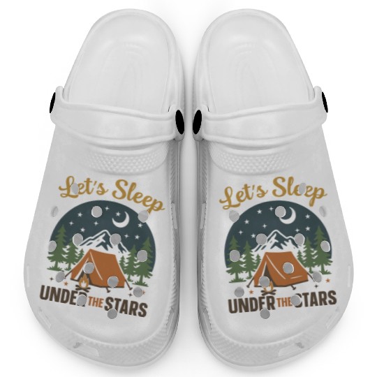 Let's Sleep Under the Stars Clogs